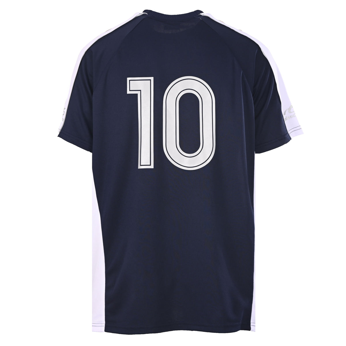 Balenciaga Soccer Jersey Crest T-Shirt in Black & Blue
