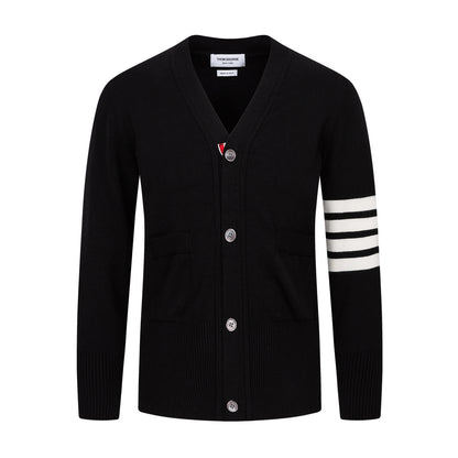 Thom Browne Chunky Knit Sweater Jacket