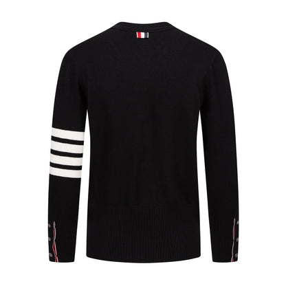 Thom Browne Chunky Knit Sweater Jacket