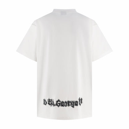 Balenciaga Couture Curtain Scene T-Shirt in White