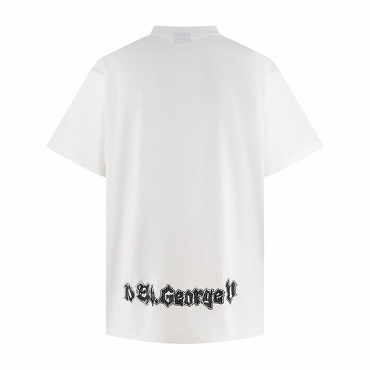 Balenciaga Couture Curtain Scene T-Shirt in White