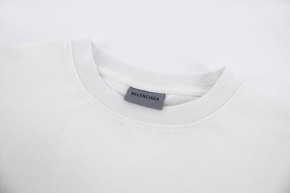Balenciaga Couture Curtain Scene T-Shirt in White