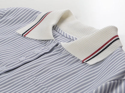 Women's Classic Stripe Cotton Dress