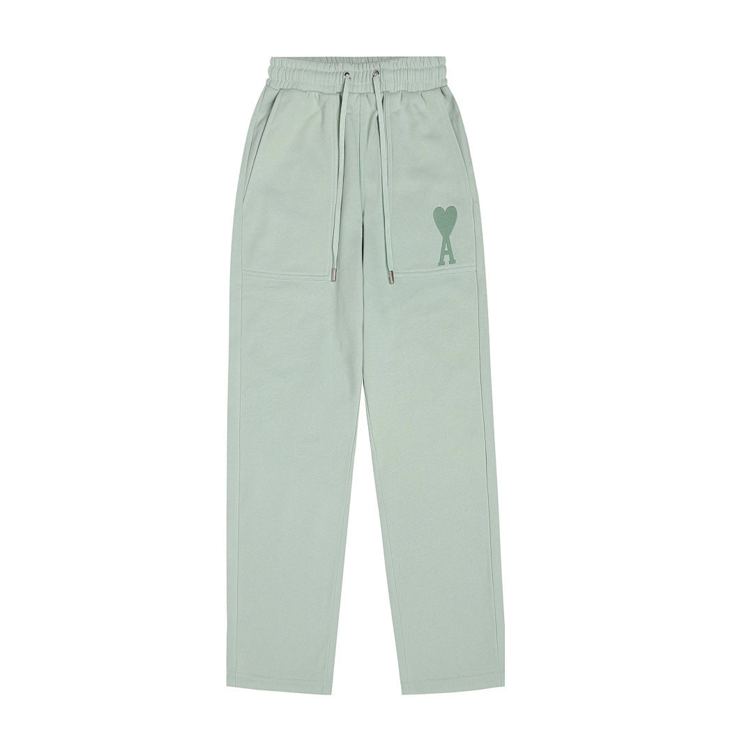 AMI PARIS Straight leg sweatpants