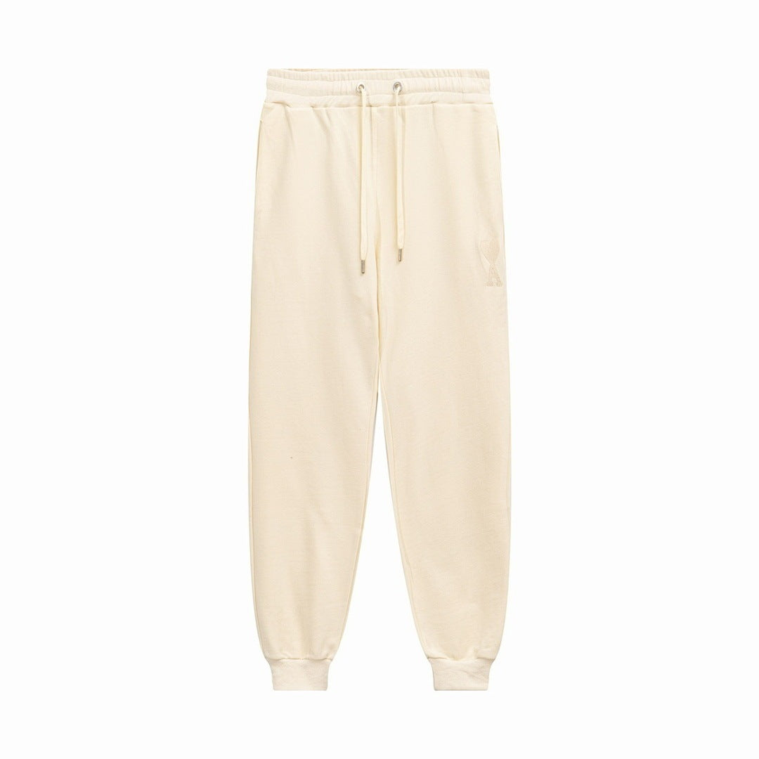 AMI PARIS Straight leg sweatpants