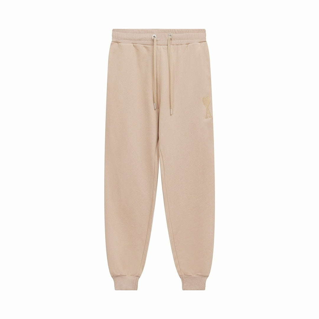 AMI PARIS Straight leg sweatpants