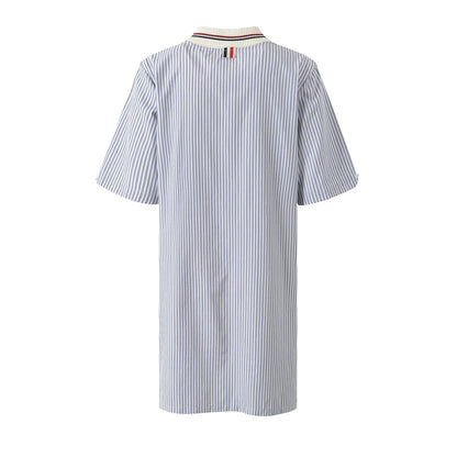 Women's Classic Stripe Cotton Dress