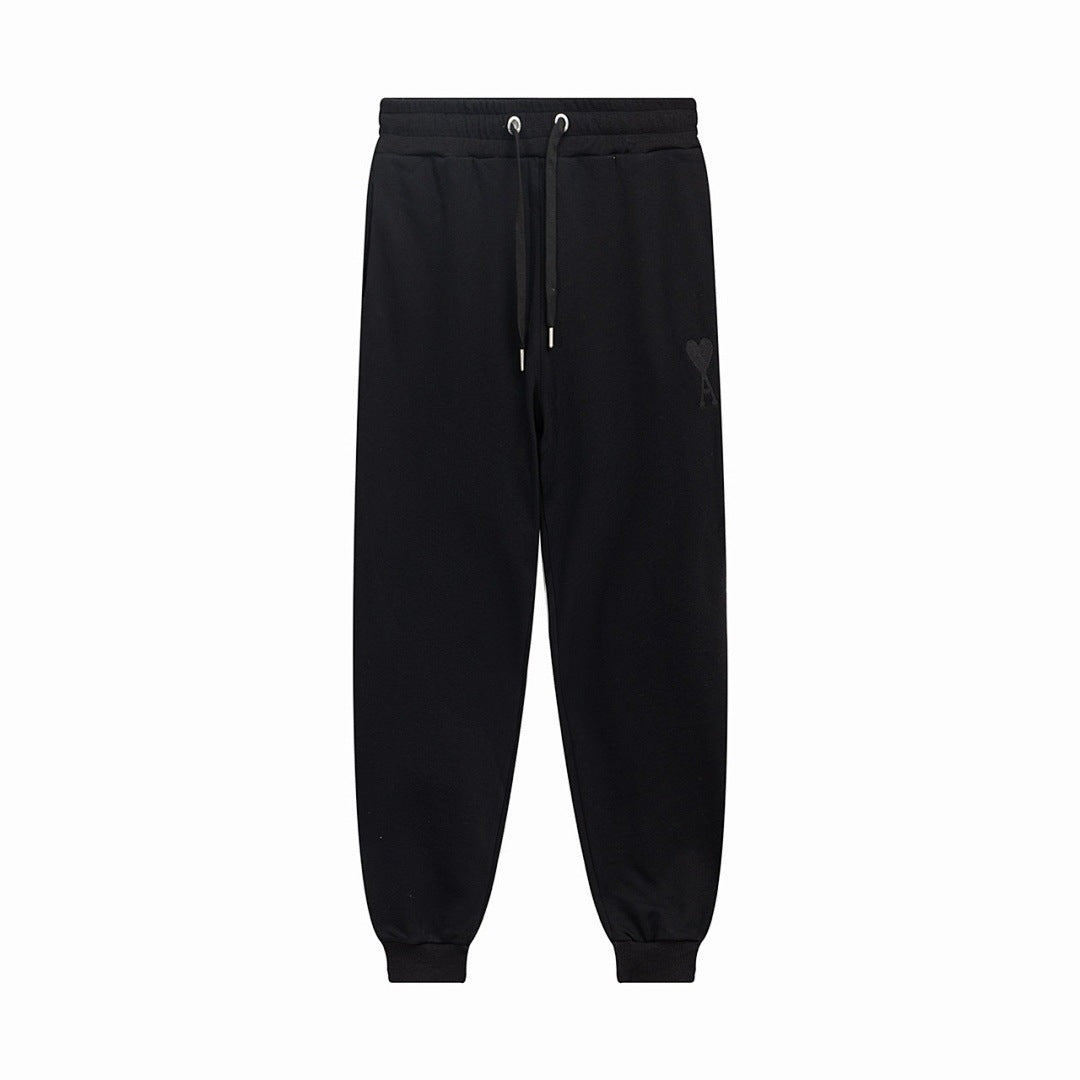 AMI PARIS Straight leg sweatpants