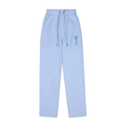 AMI PARIS Straight leg sweatpants