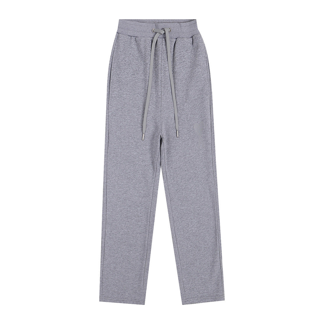 AMI PARIS Straight leg sweatpants