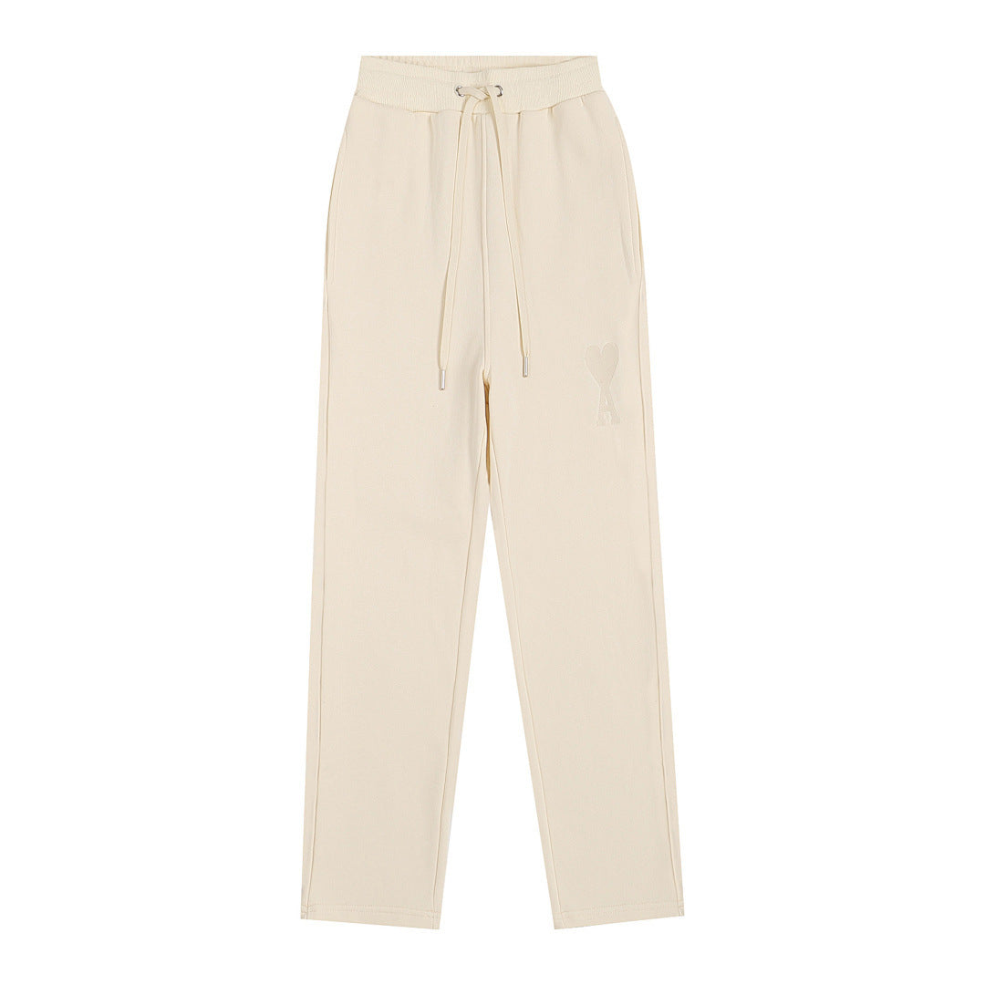 AMI PARIS Straight leg sweatpants