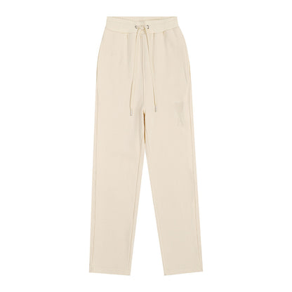 AMI PARIS Straight leg sweatpants