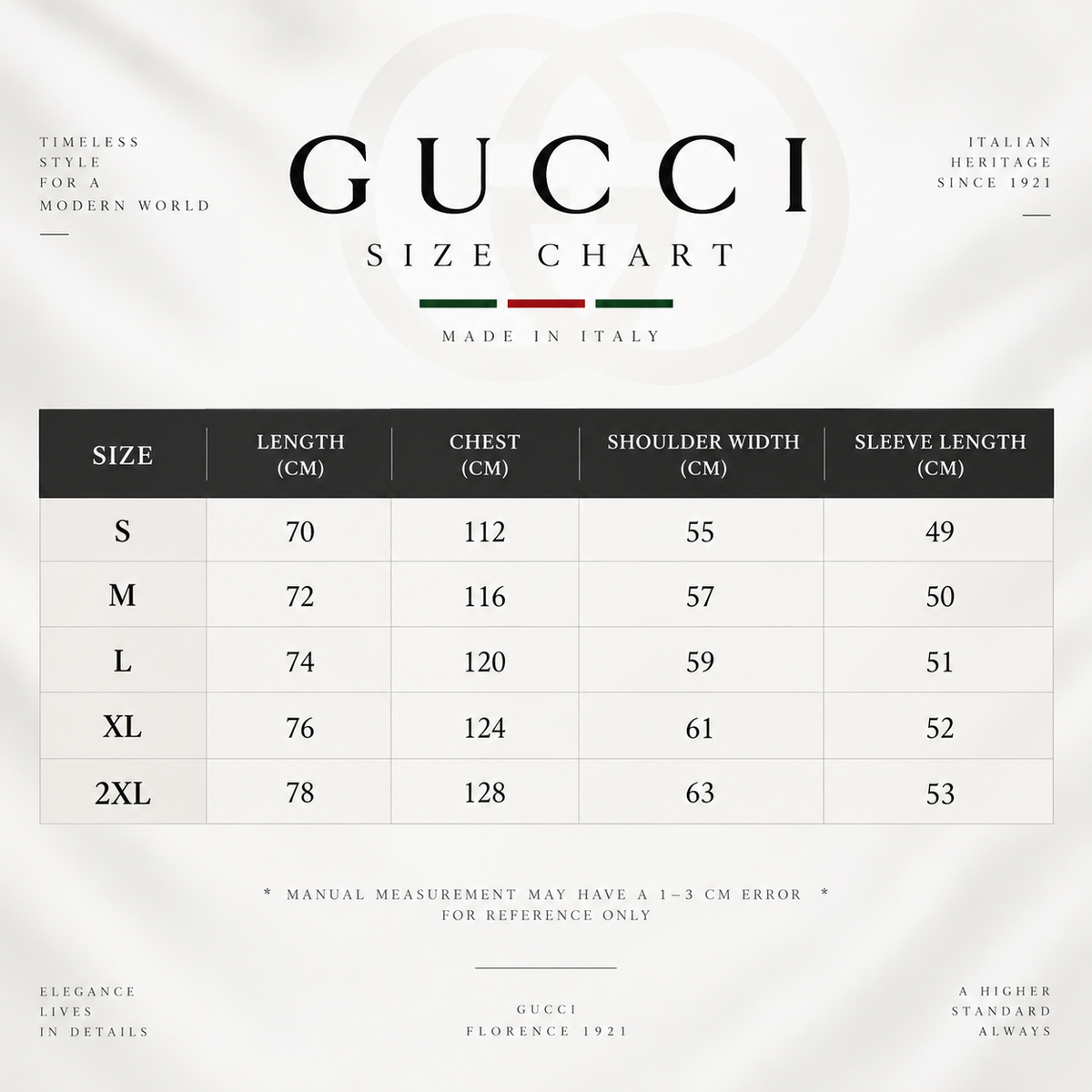 Gucci Unisex Double-G Embroidered Knit Top
