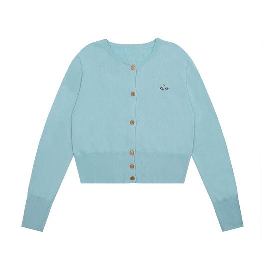Vivienne Westwood Color-block Cotton-Wool Cardigan