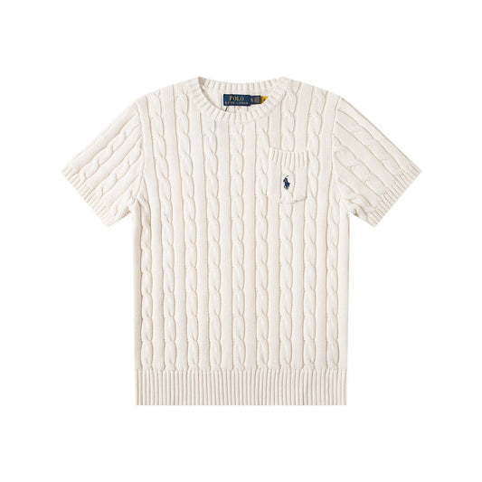 Ralph Lauren Women‘s Cable Knit T-shirt