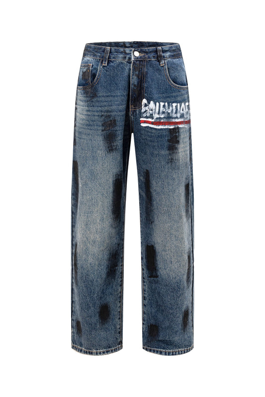 Balenciaga 2026SS New Letter LOGO  Jeans