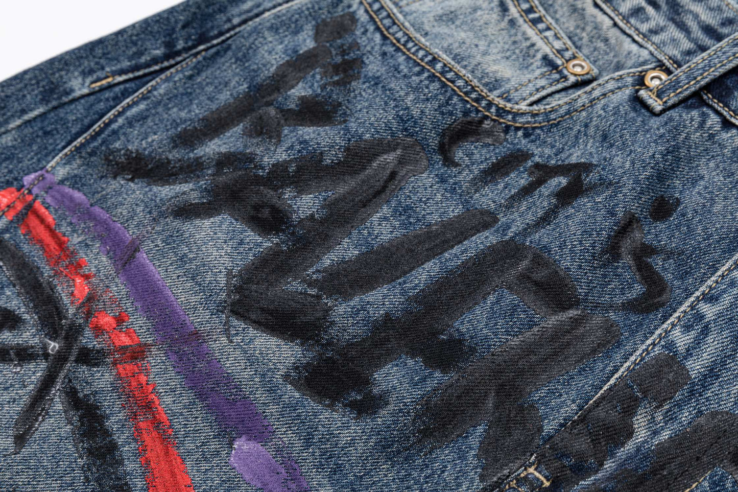 Balenciaga Man LOGO Jeans