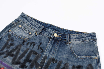 Balenciaga Man LOGO Jeans