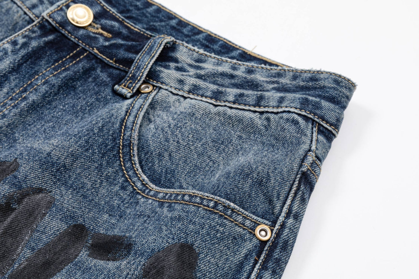 Balenciaga Man LOGO Jeans