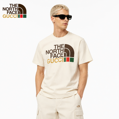 Gucci Signature 2DF2 T-Shirt in Beige