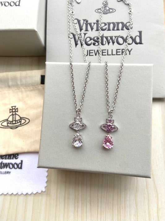 Vivienne Westwood Full-Rhinestone Collar Necklace