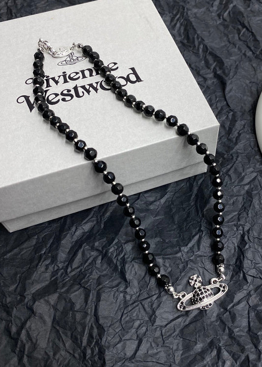 Vivienne Westwood Minimalist Planet Necklace