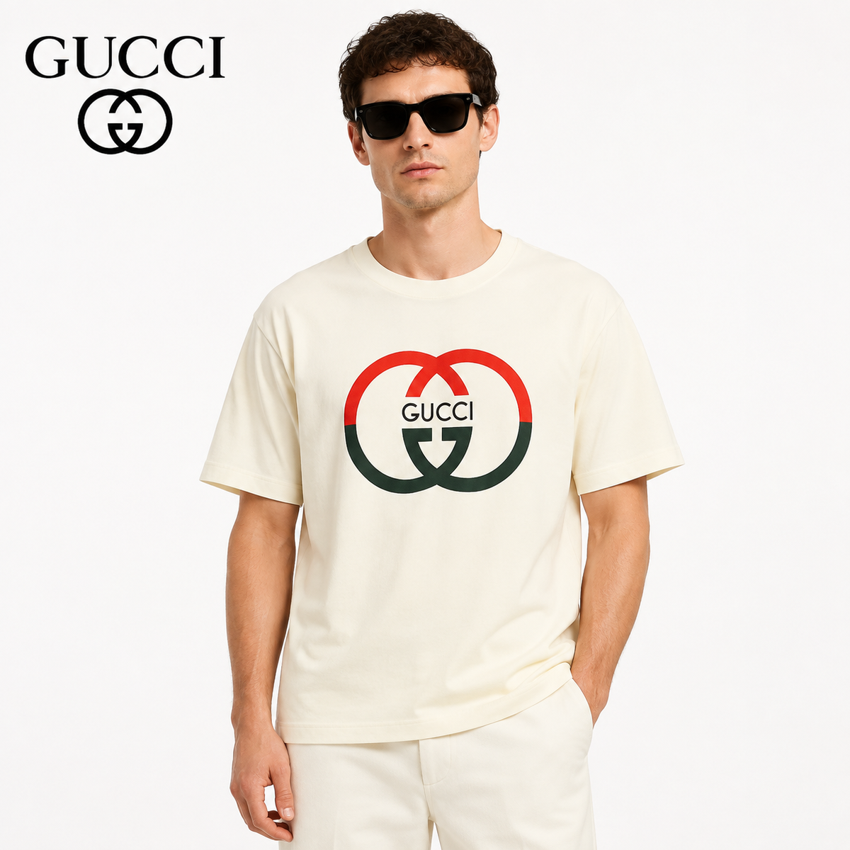 Gucci Double G T-Shirt in Black