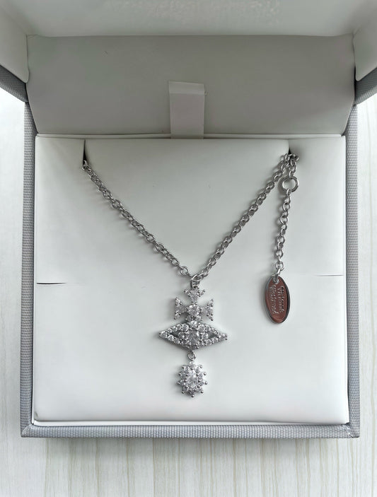 Vivienne Westwood Rhinestone Collar Necklace