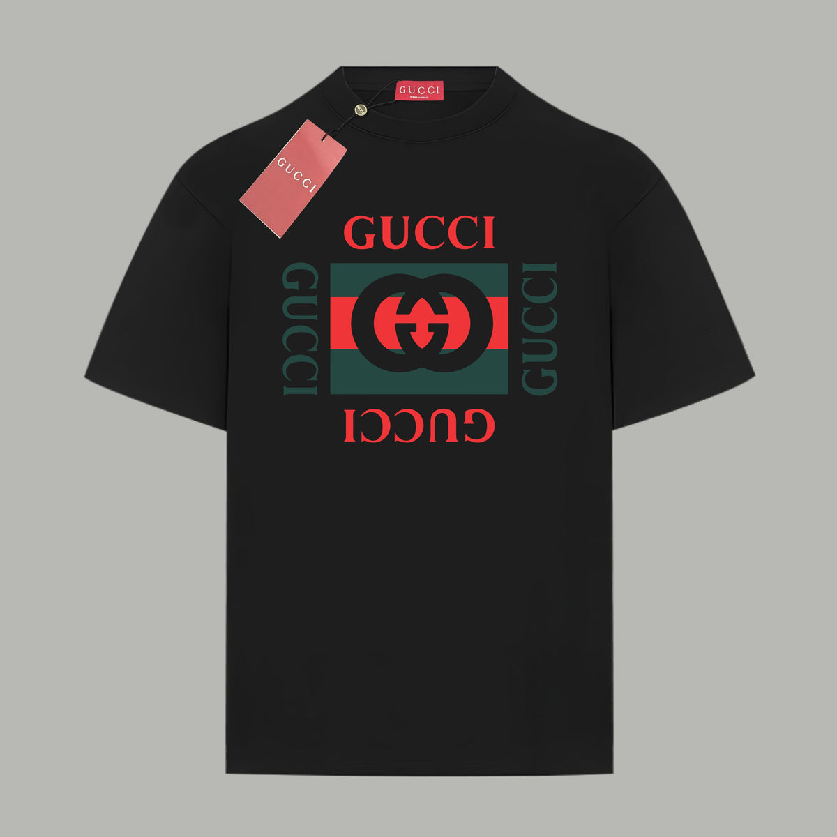 Gucci Contrast Logo T-Shirt - Image 1